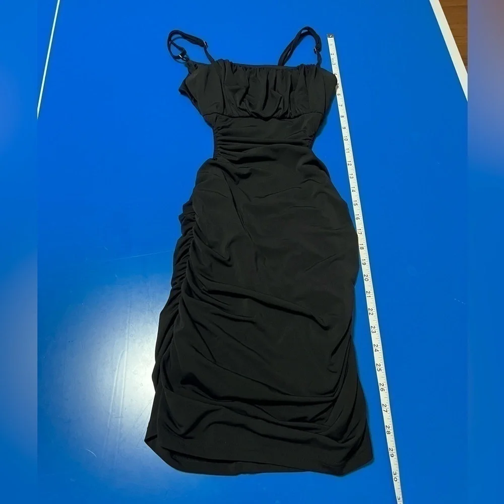 - Sky to Moon Ruched Cut Out Girl’s Mini Dress. Like New. Size M